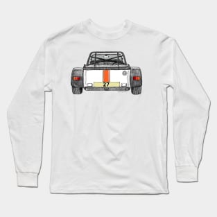 Caterham car racing - rear view of car Long Sleeve T-Shirt